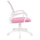 Кресло Бюрократ CH-W695NLT розовый TW-06A TW-13A сетка/ткань крестовина пластик пластик белый. Фото товара с разных ракурсов.